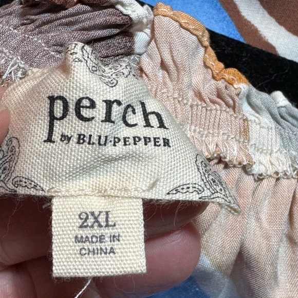 Perch by Blu-Pepper Peasant Blouse - Picture 9 of 11